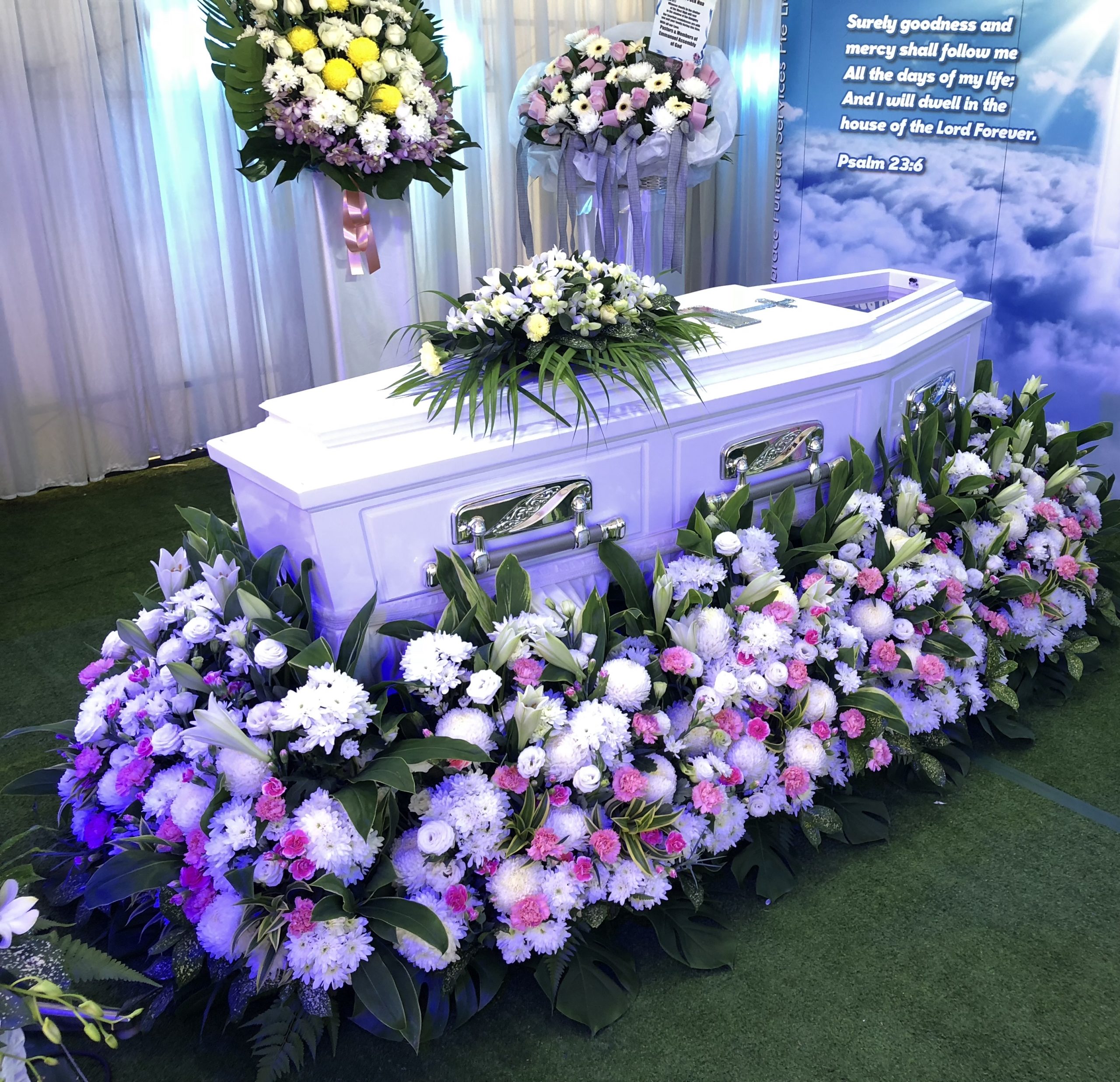 Buddhist funeral service